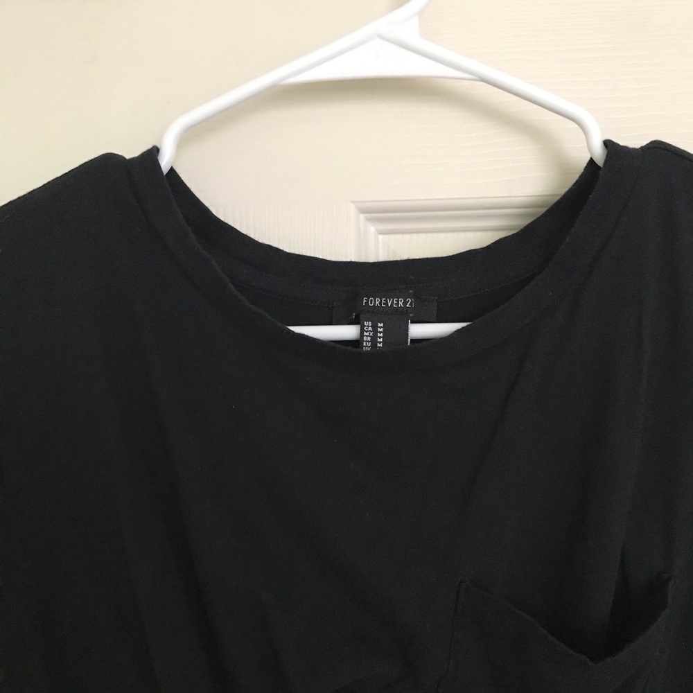 Black tied Forever21 top - Picture 7 of 9